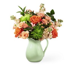 The Pop of Color Bouquet from Clifford's where roses are our specialty